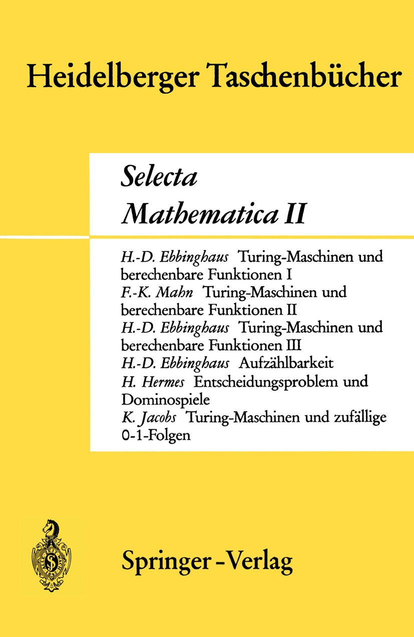 Selecta Mathematica II
