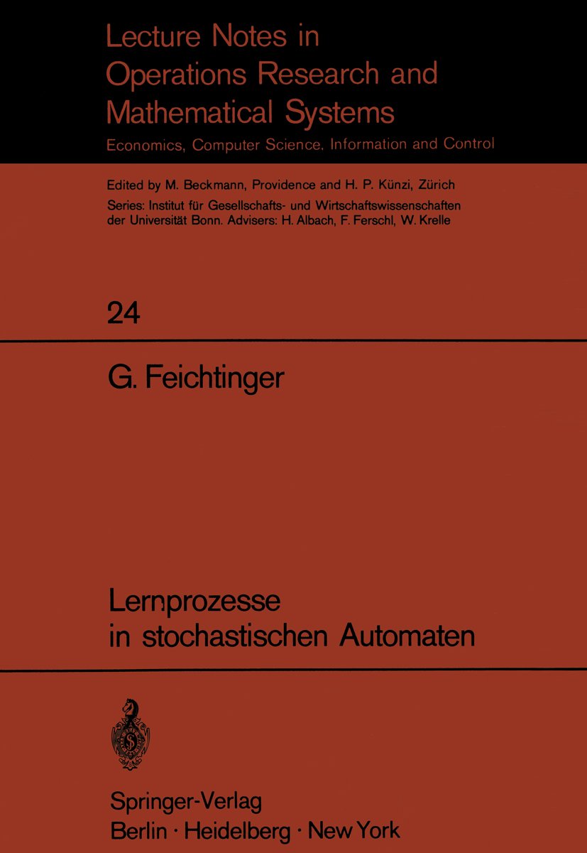 Lernprozesse in stochastischen Automaten