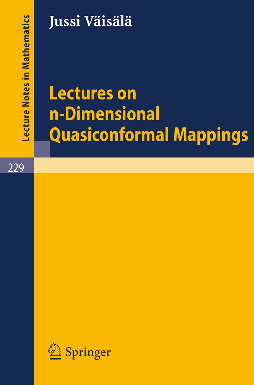 Lecture Notes in Mathematics