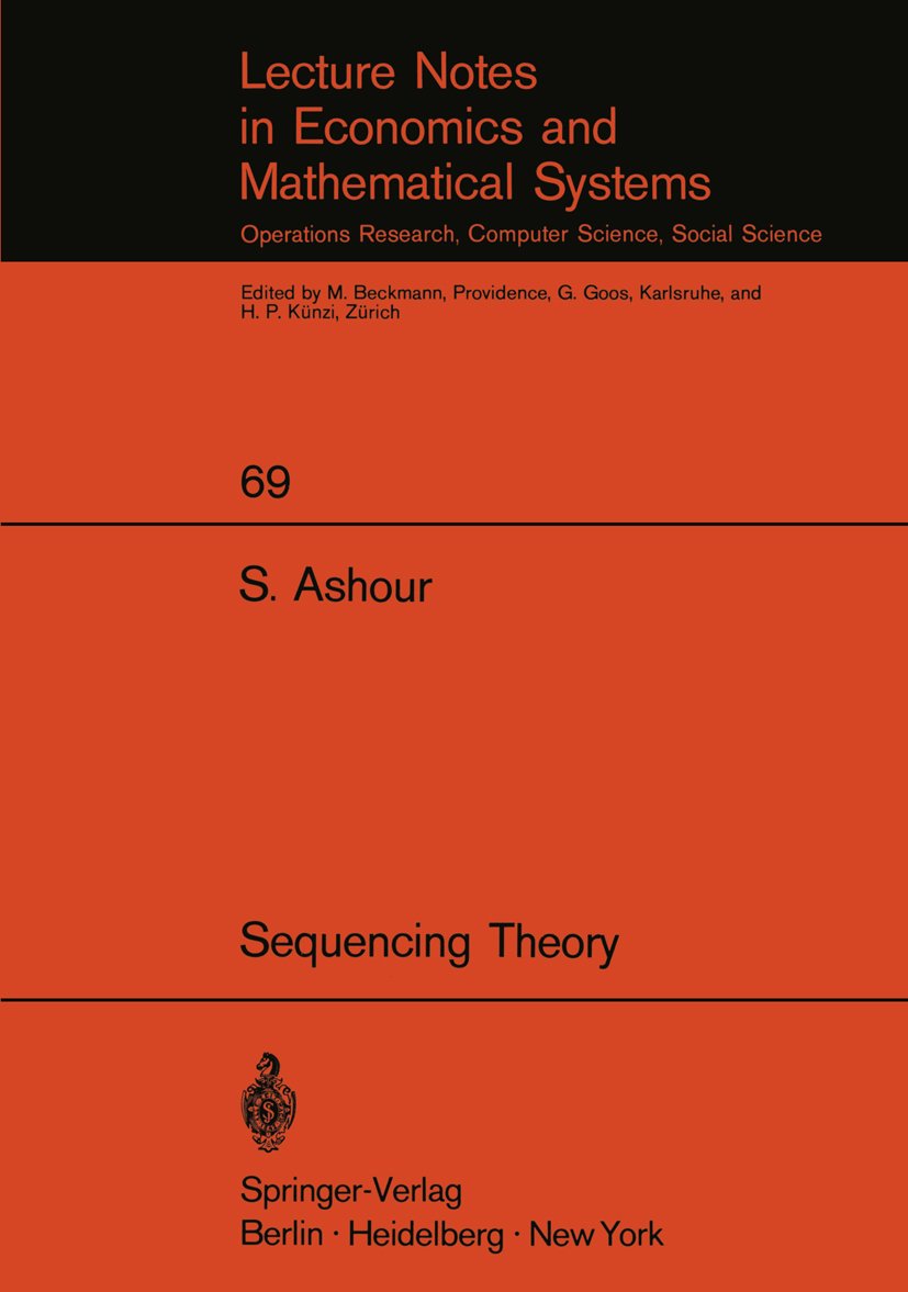 Lecture Notes in Economics and Mathematical Systems