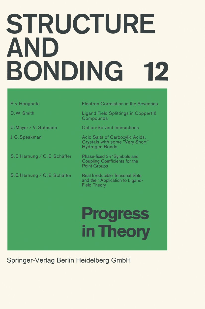 Structure and Bonding