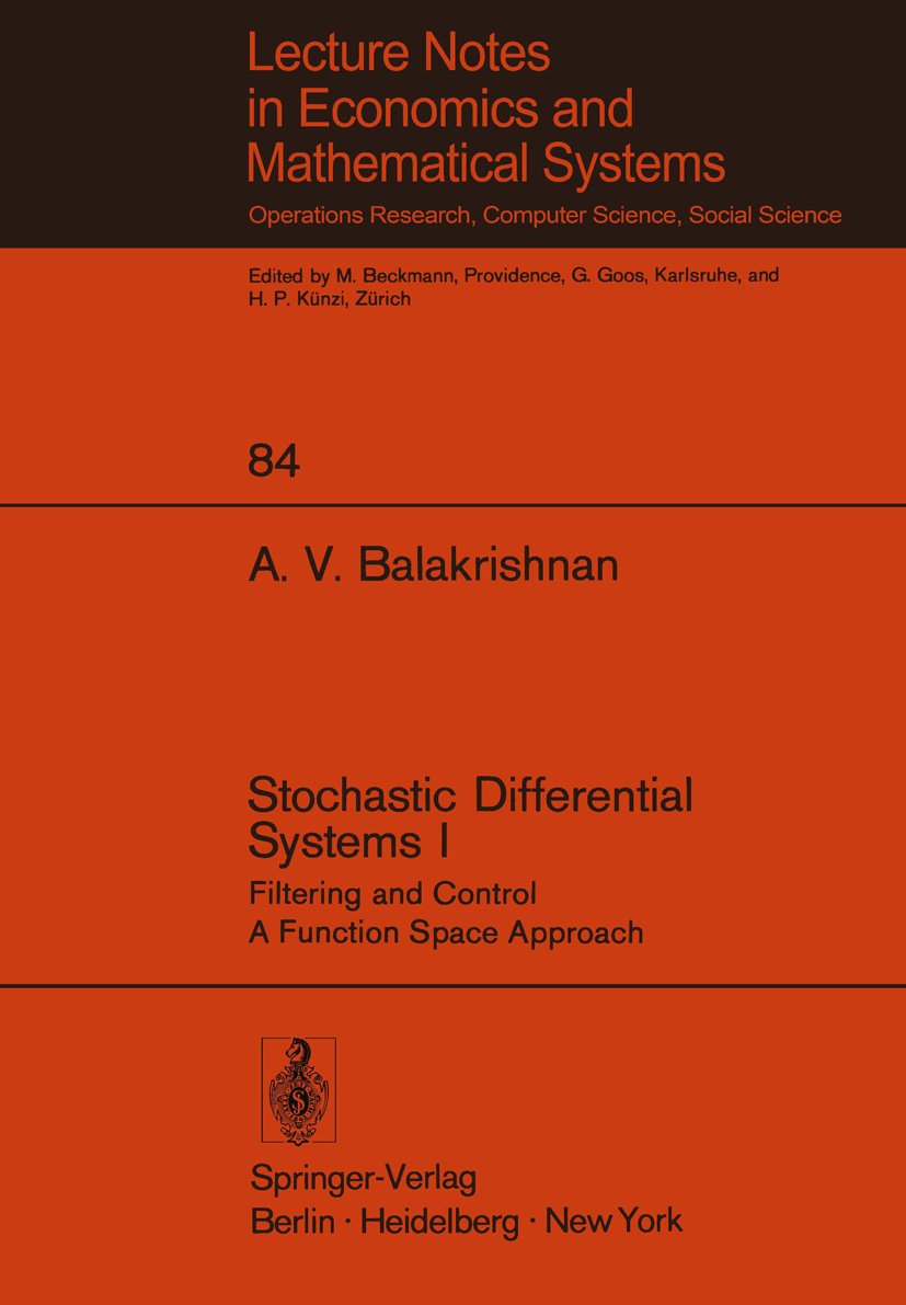 Lecture Notes in Economics and Mathematical Systems