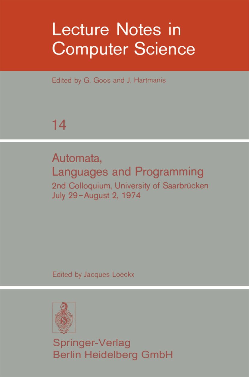 Lecture Notes in Computer Science