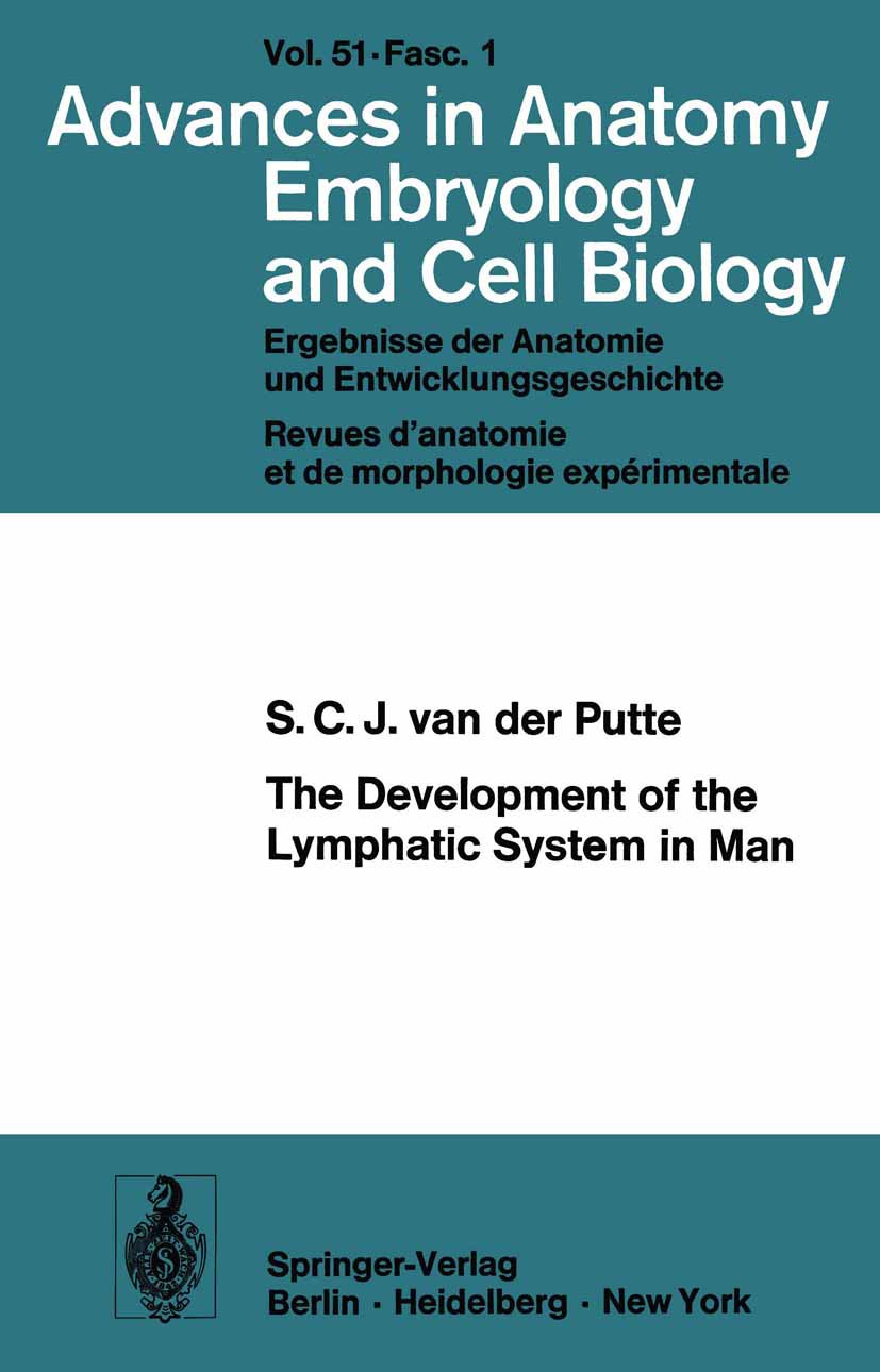 Advances in Anatomy, Embryology and Cell Biology