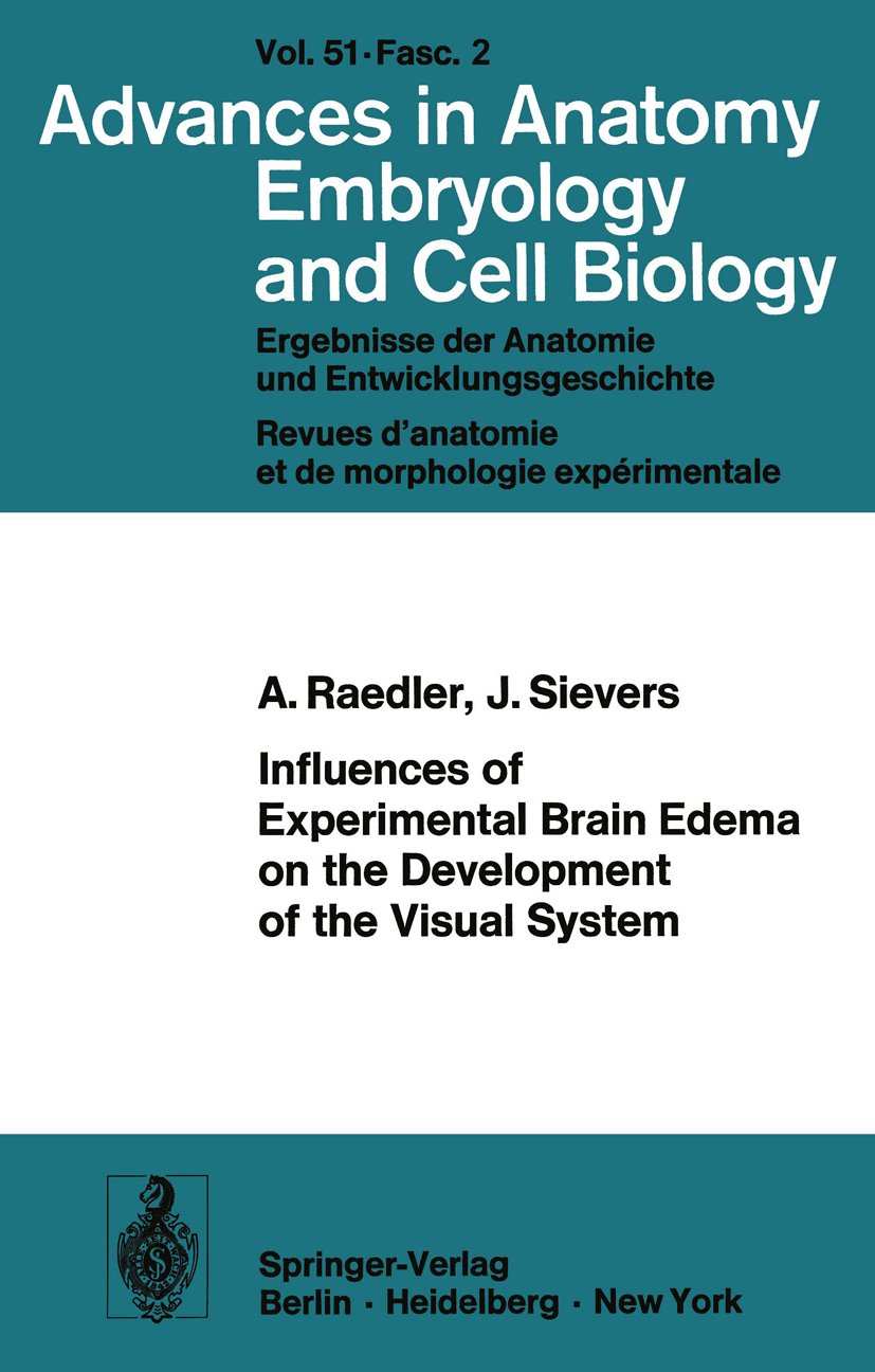 Advances in Anatomy, Embryology and Cell Biology