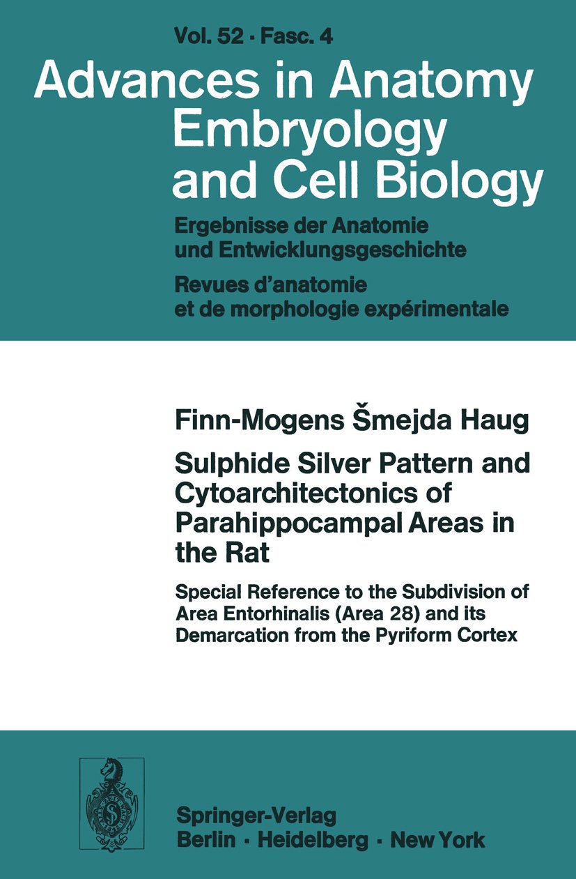Advances in Anatomy, Embryology and Cell Biology