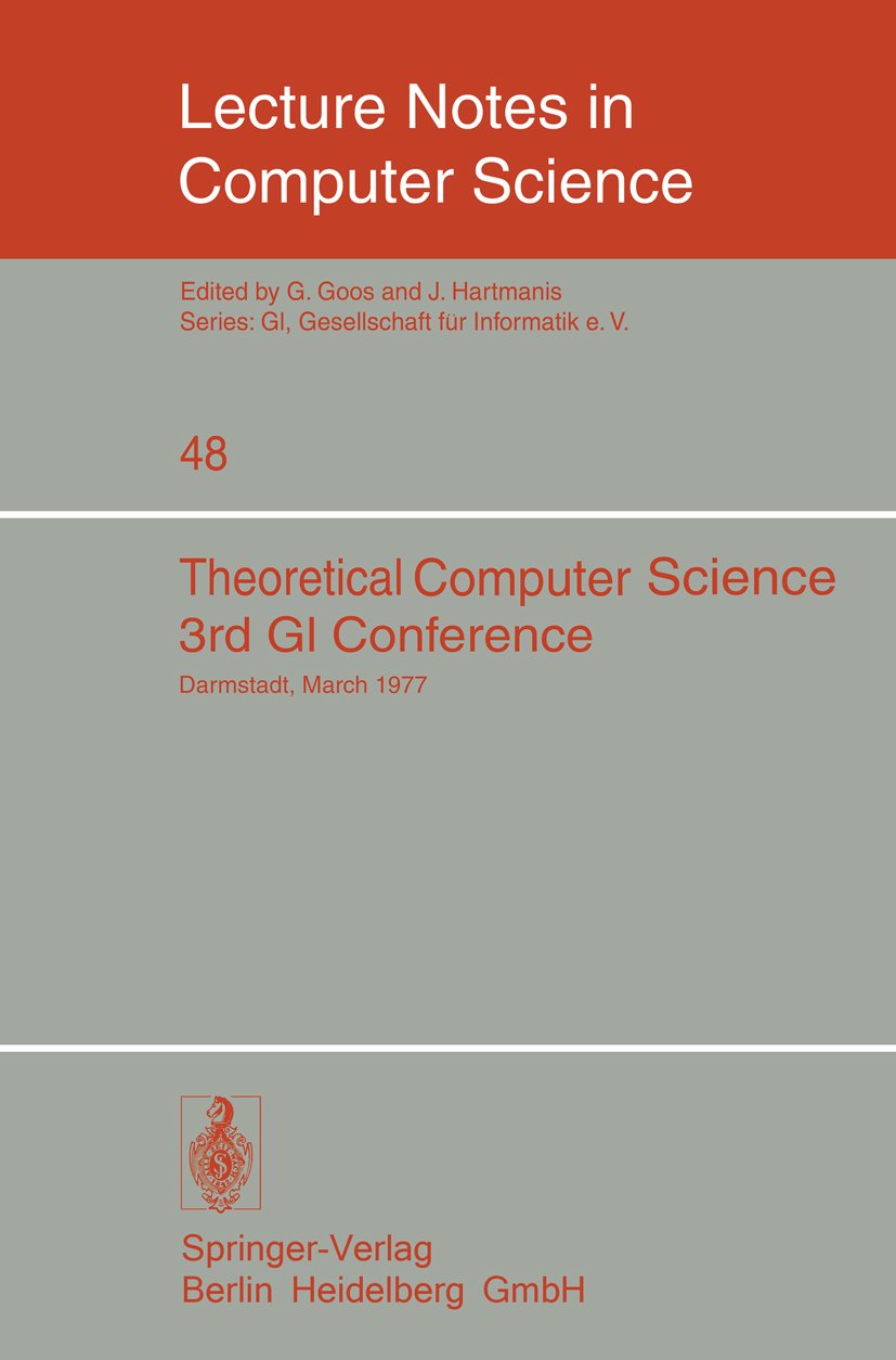 Lecture Notes in Computer Science