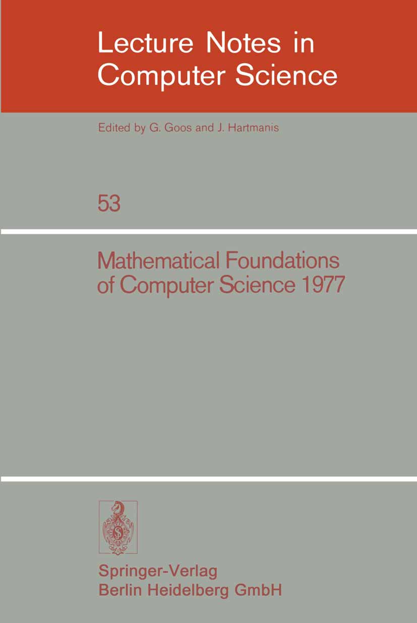 Lecture Notes in Computer Science