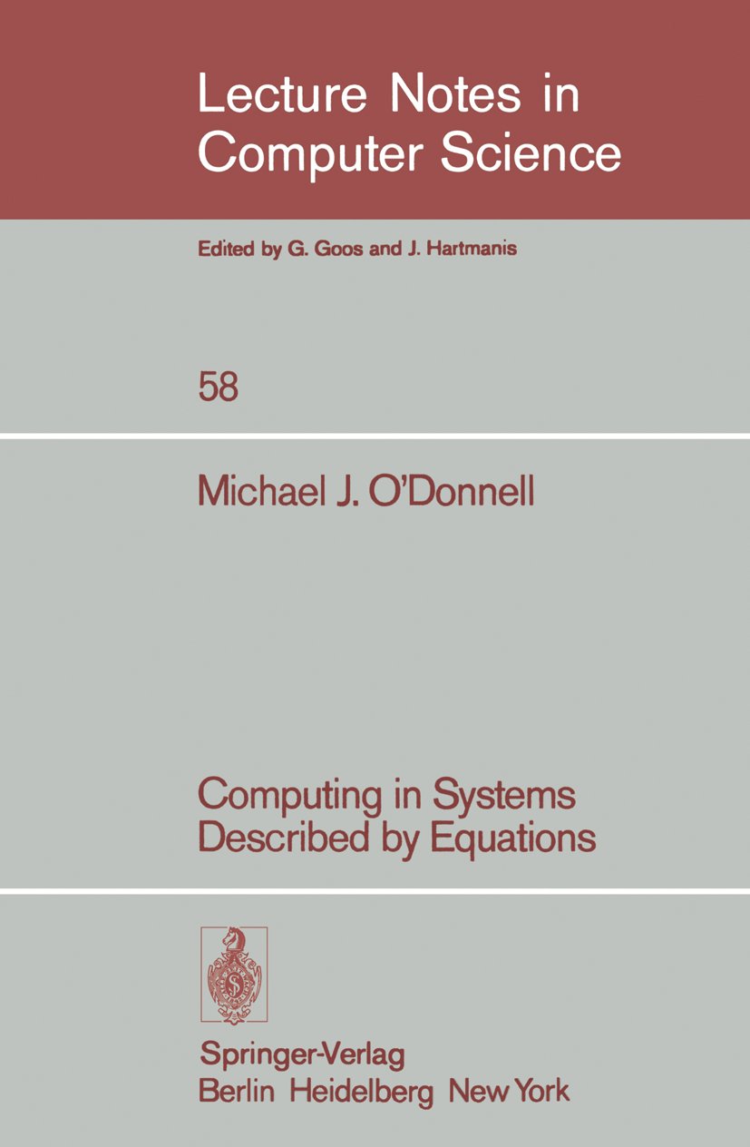 Lecture Notes in Computer Science