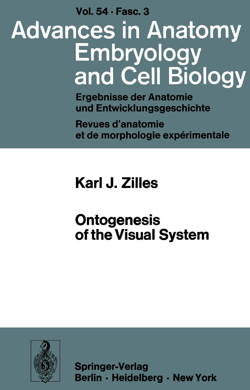 Advances in Anatomy, Embryology and Cell Biology