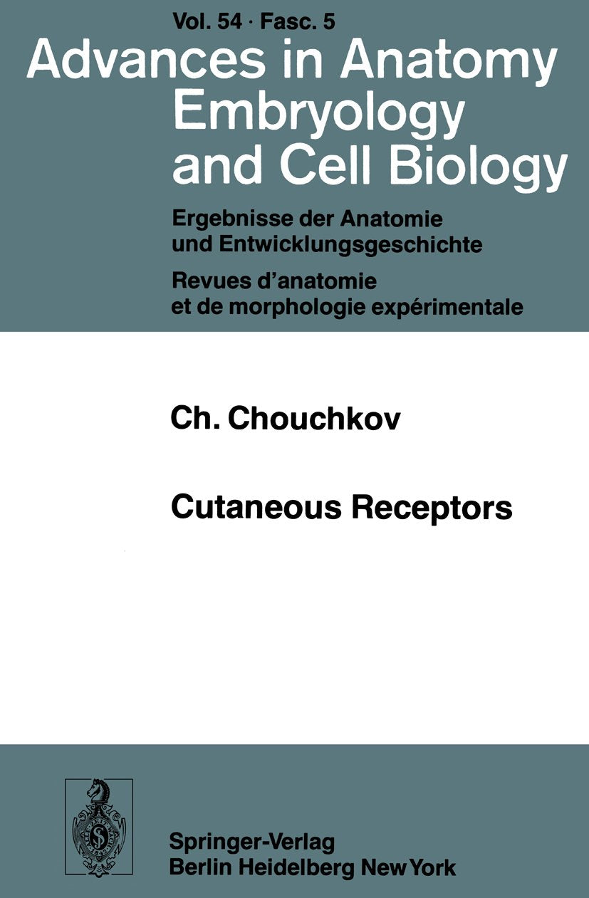 Advances in Anatomy, Embryology and Cell Biology