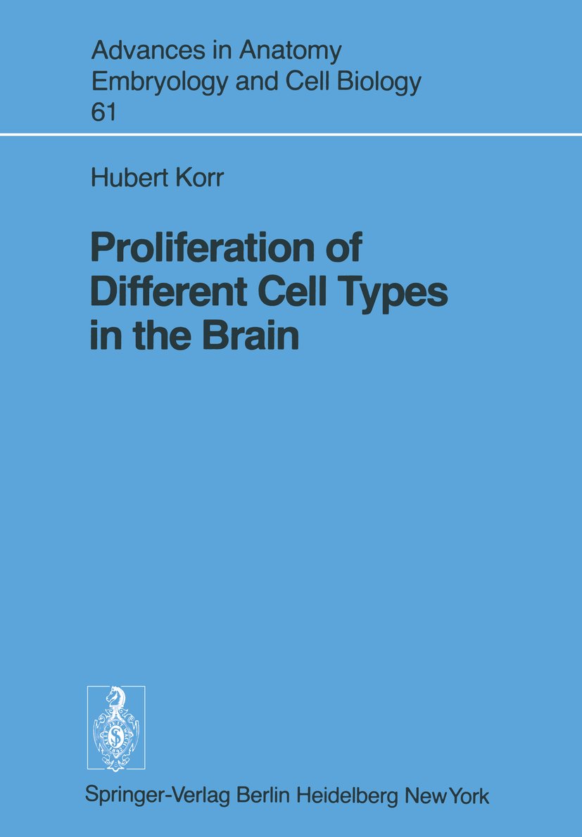 Advances in Anatomy, Embryology and Cell Biology