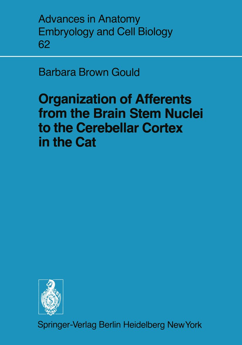 Advances in Anatomy, Embryology and Cell Biology