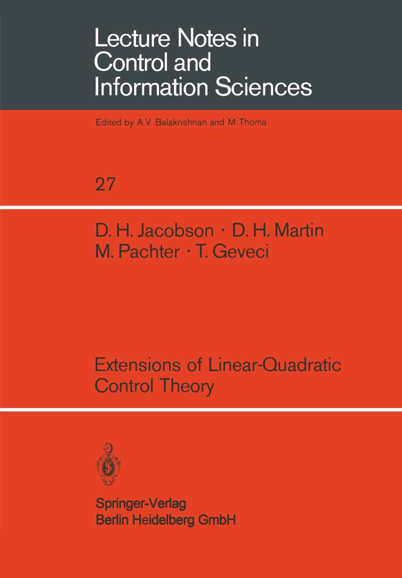 Lecture Notes in Control and Information Sciences