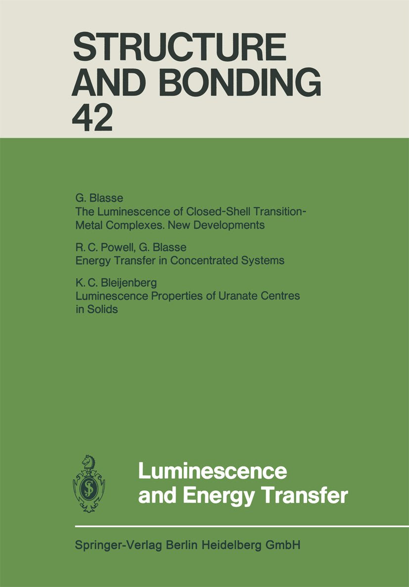 Structure and Bonding