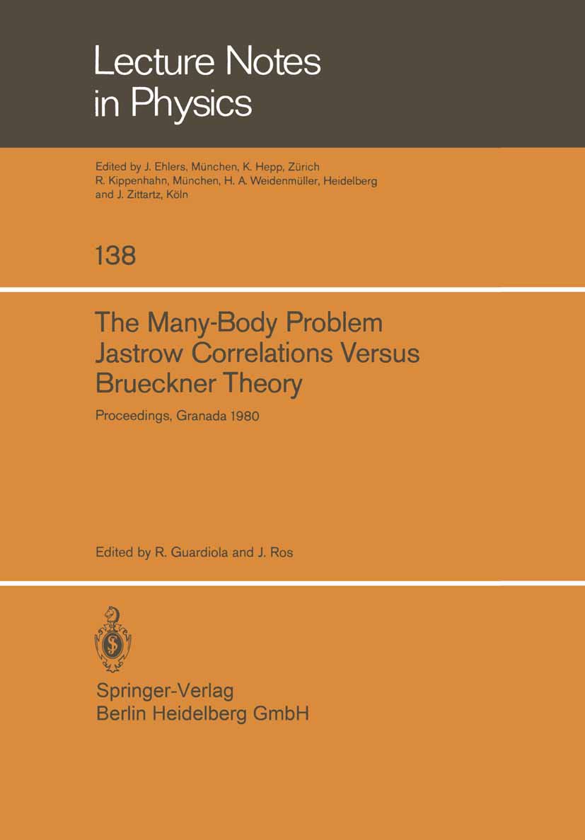 The Many-Body Problem. Jastrow Correlations Versus Brueckner Theory