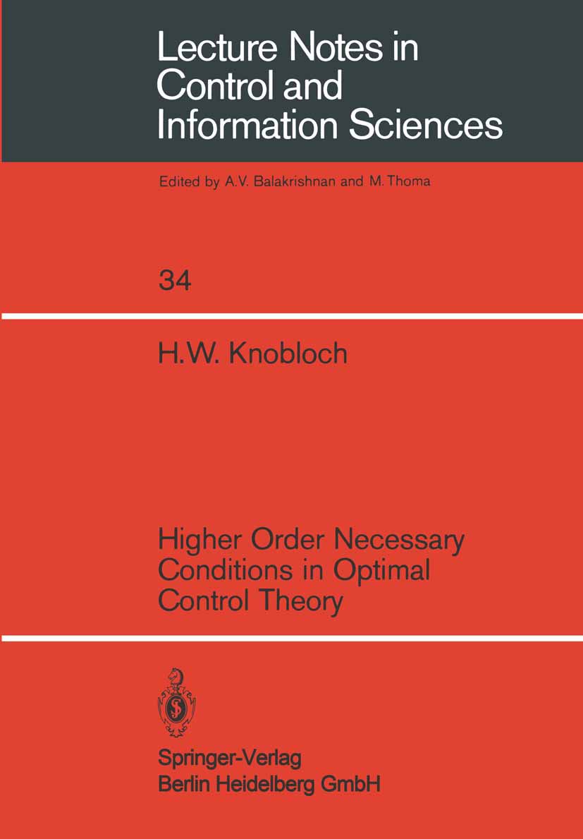 Lecture Notes in Control and Information Sciences