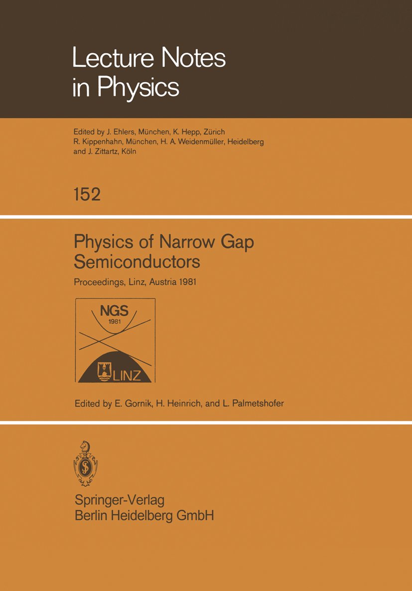 Physics of Narrow Gap Semiconductors