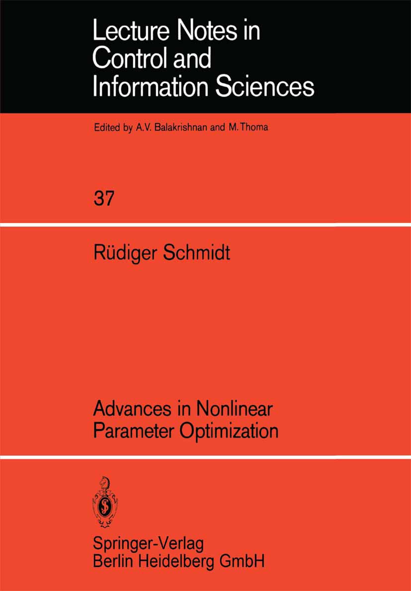 Lecture Notes in Control and Information Sciences