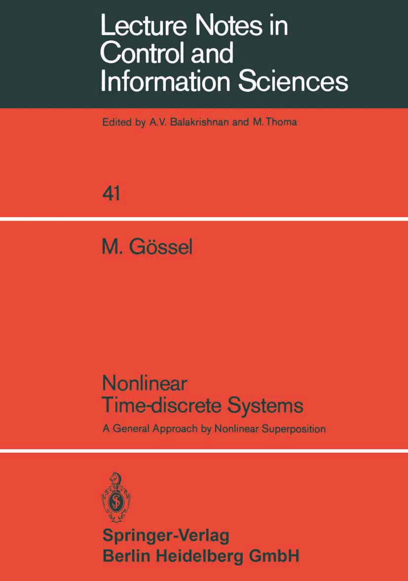 Lecture Notes in Control and Information Sciences