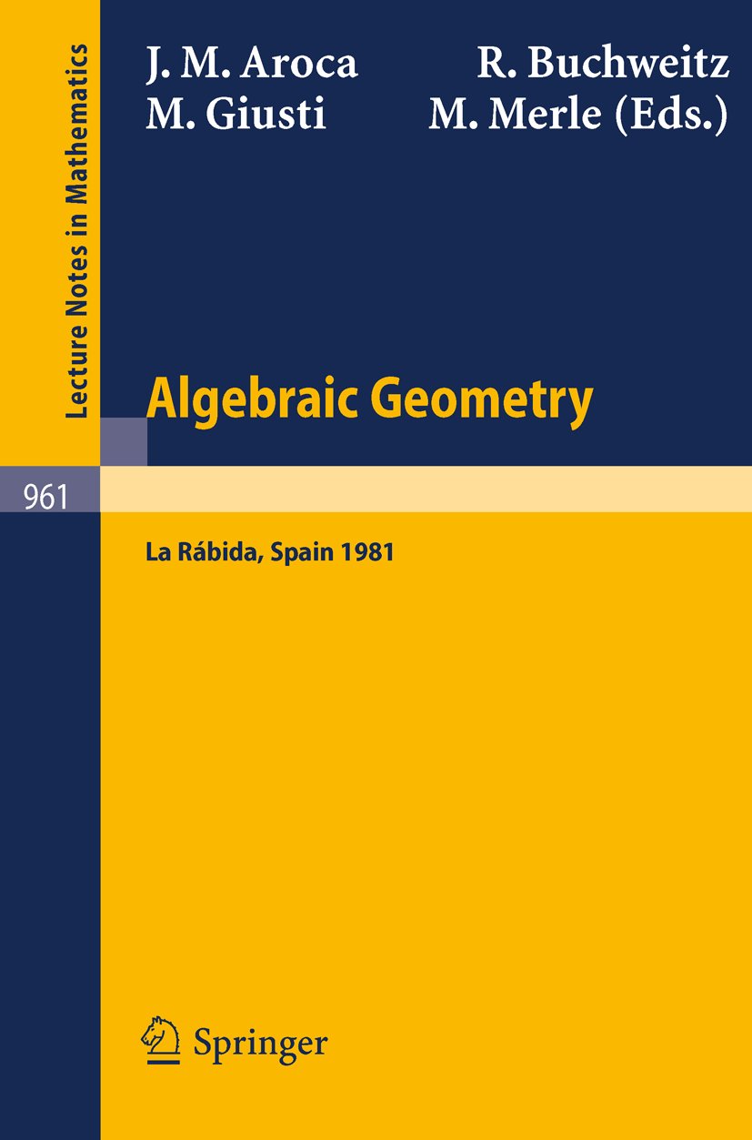 Lecture Notes in Mathematics
