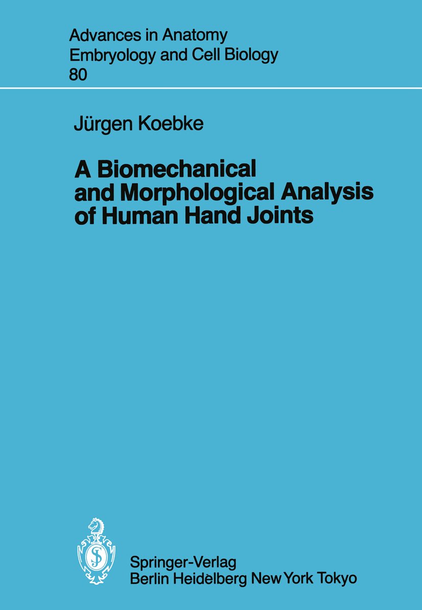 Advances in Anatomy, Embryology and Cell Biology