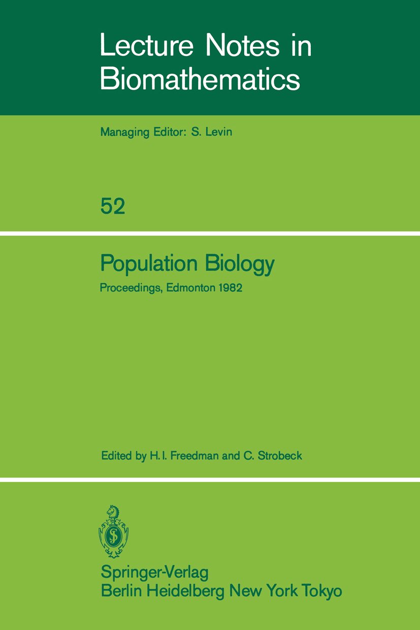 Lecture Notes in Biomathematics