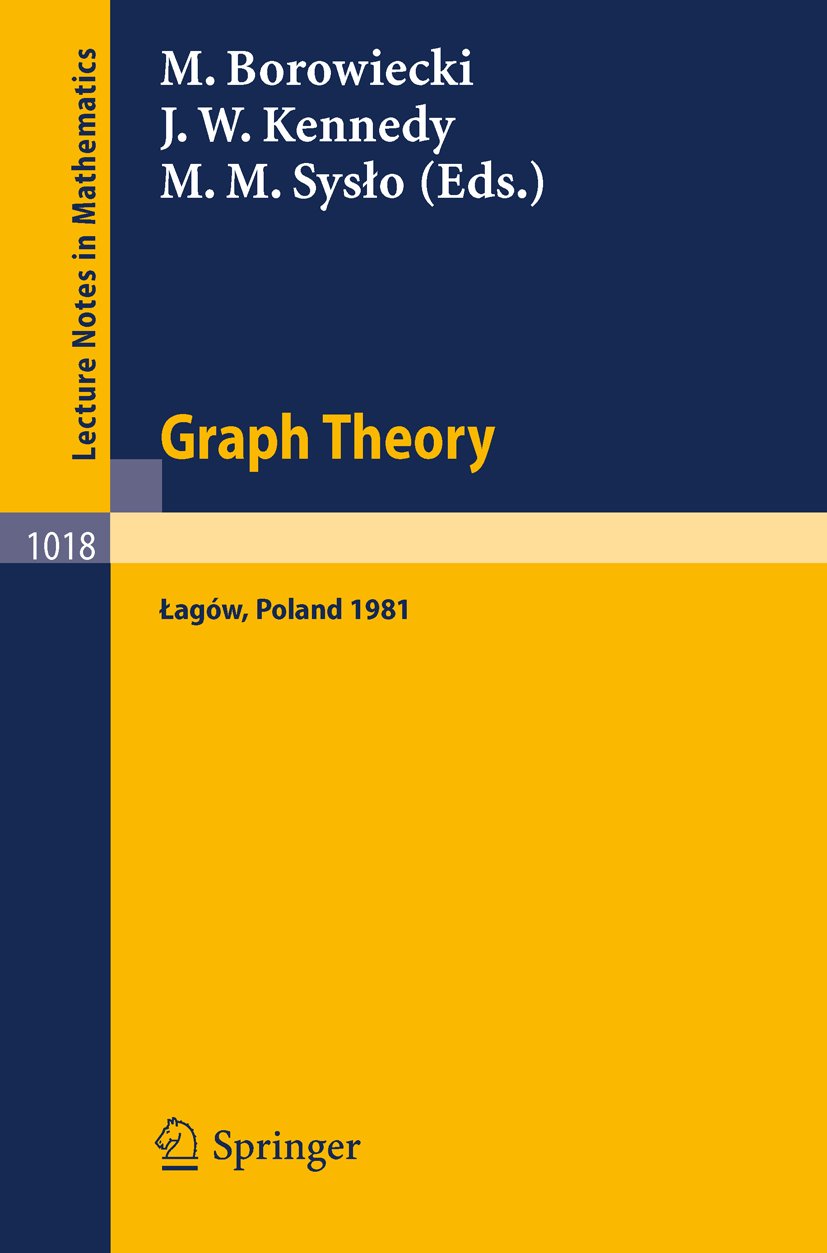 Lecture Notes in Mathematics
