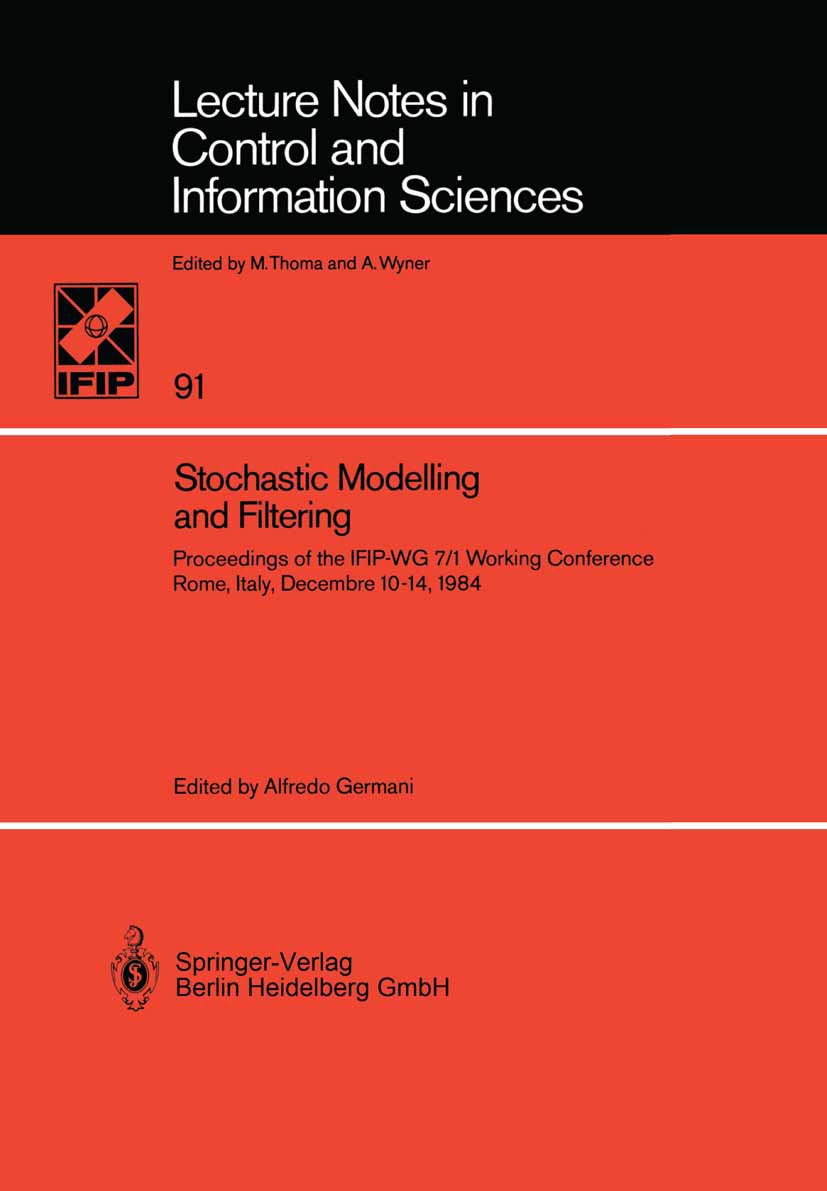 Stochastic Modelling and Filtering