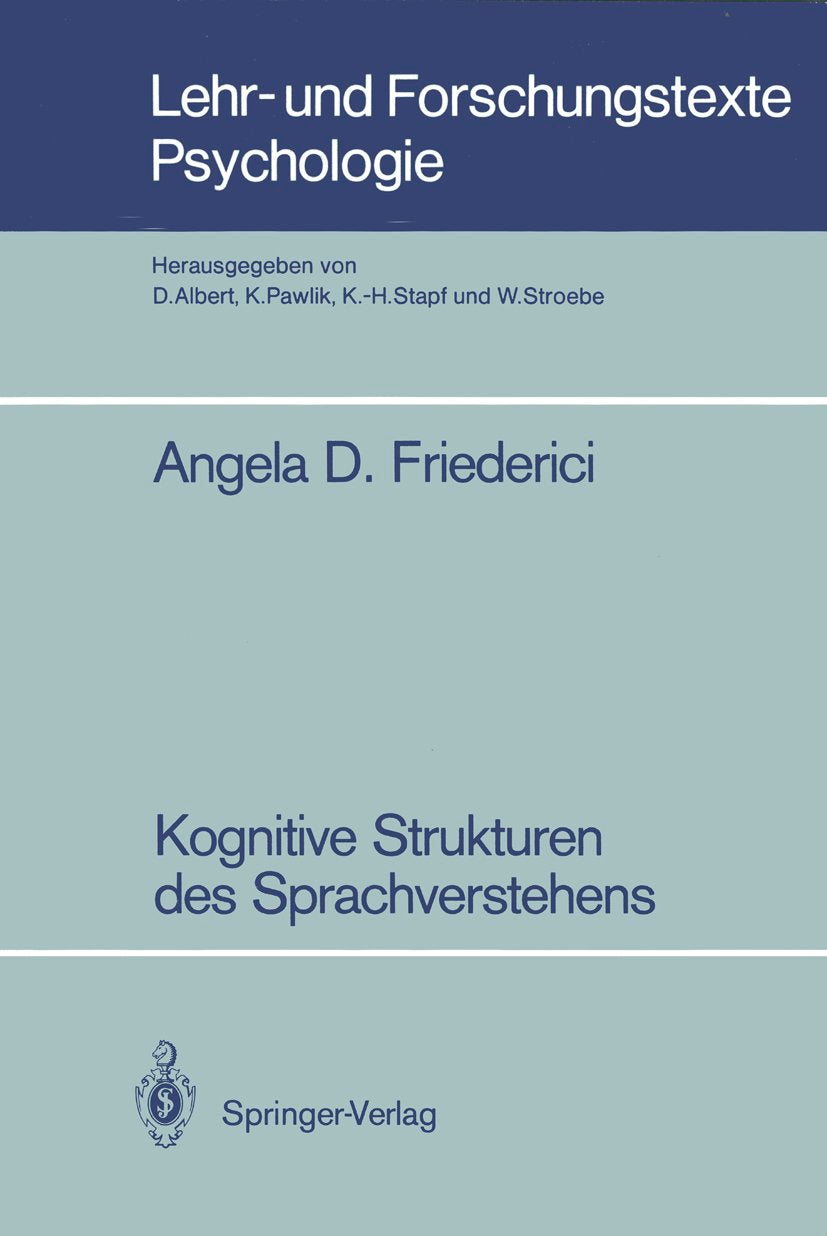 Kognitive Strukturen des Sprachverstehens