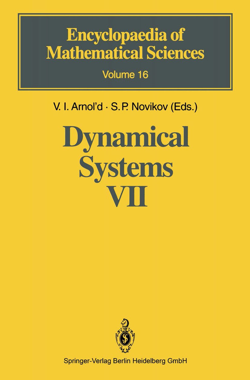 Encyclopaedia of Mathematical Sciences