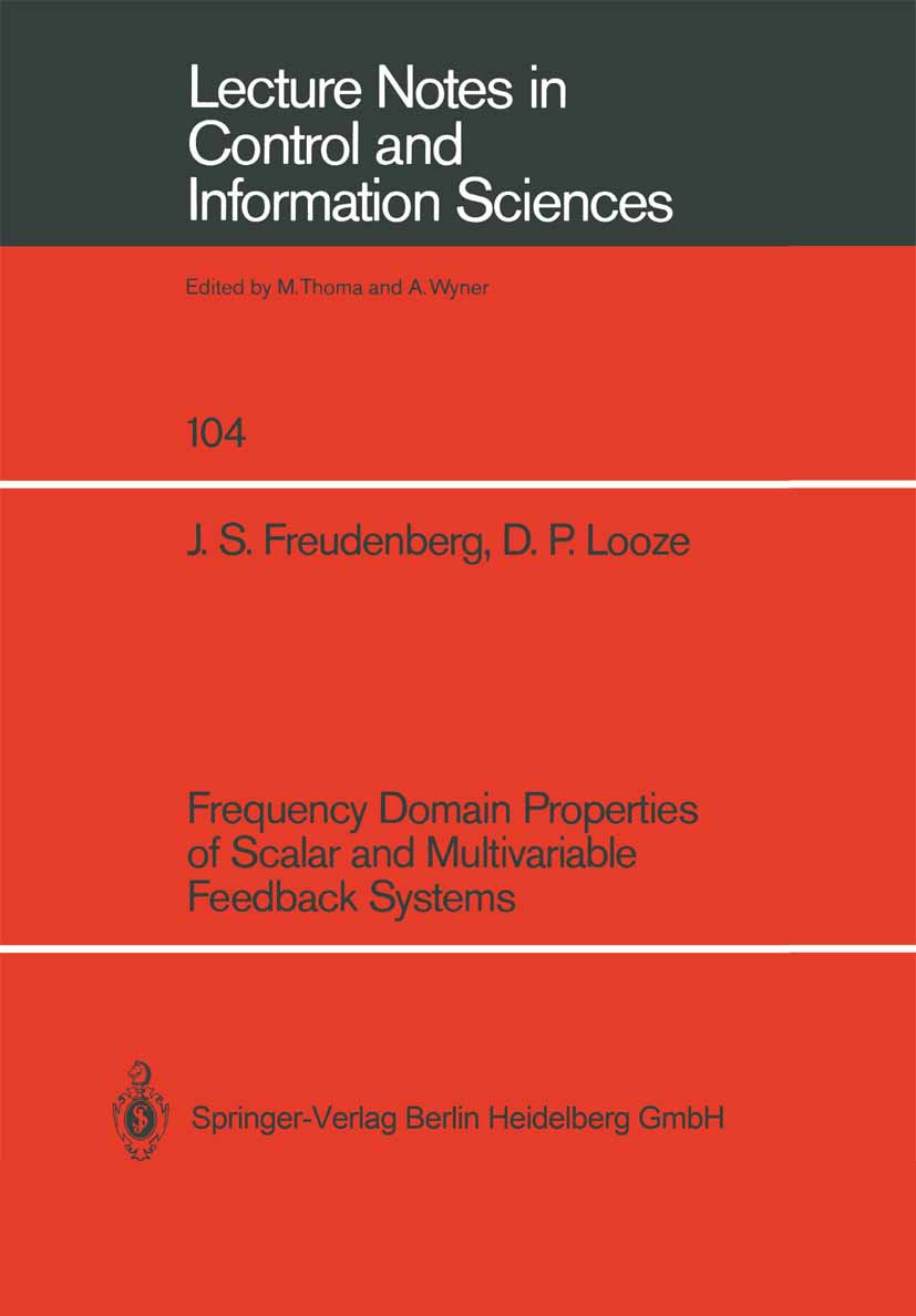 Lecture Notes in Control and Information Sciences