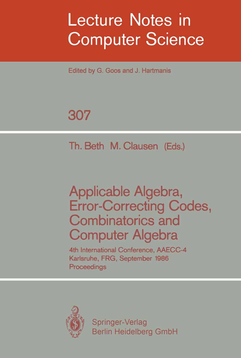 Lecture Notes in Computer Science