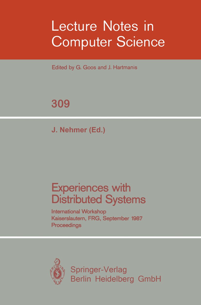 Lecture Notes in Computer Science
