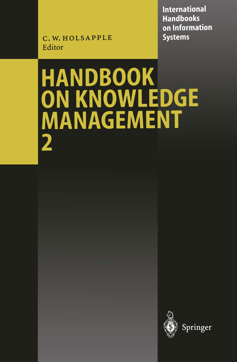 International Handbooks on Information Systems