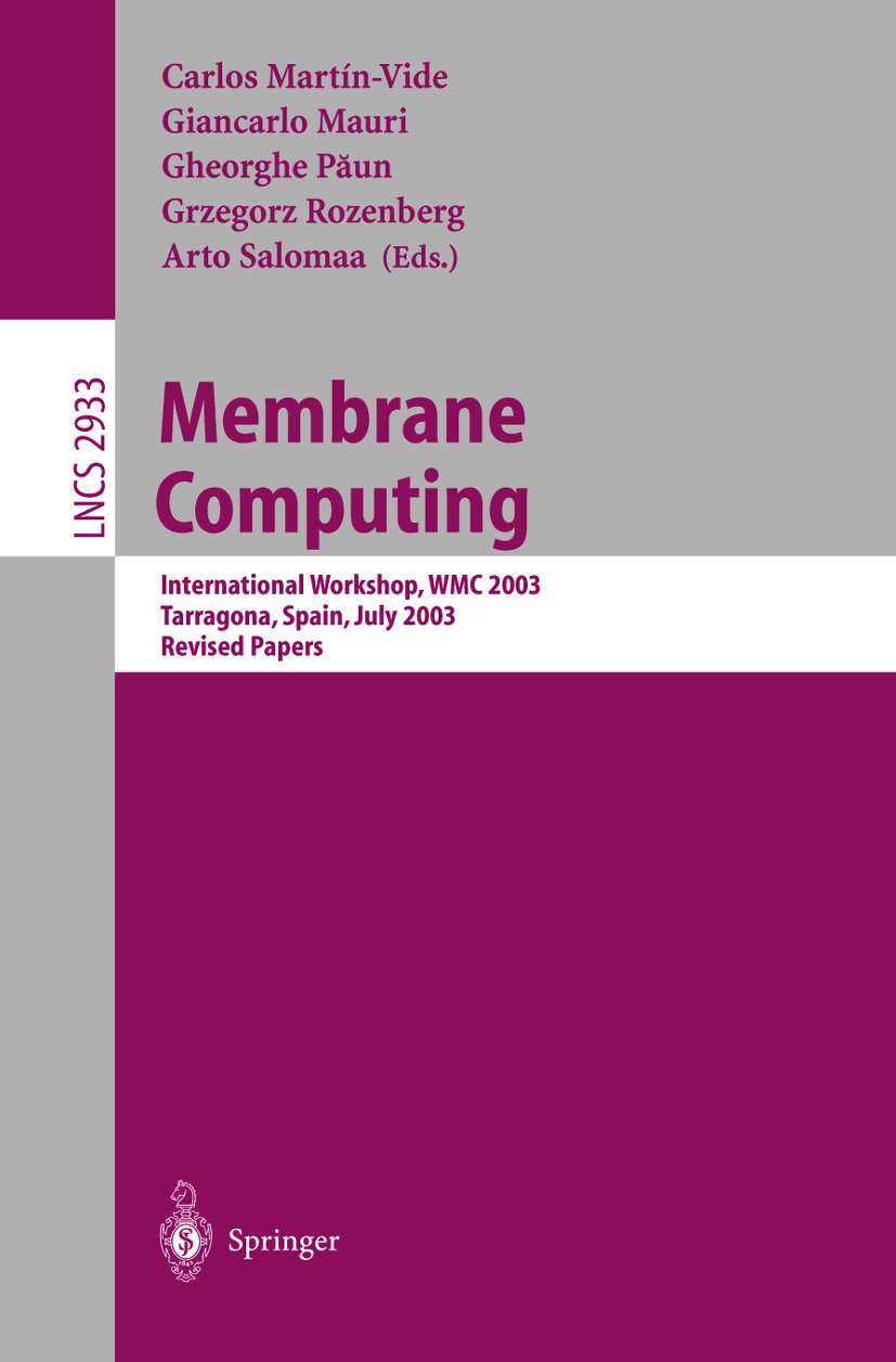 Lecture Notes in Computer Science