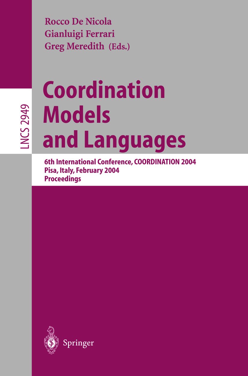 Coordination Models and Languages