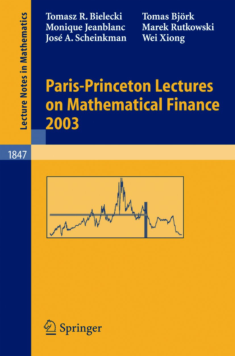 Lecture Notes in Mathematics