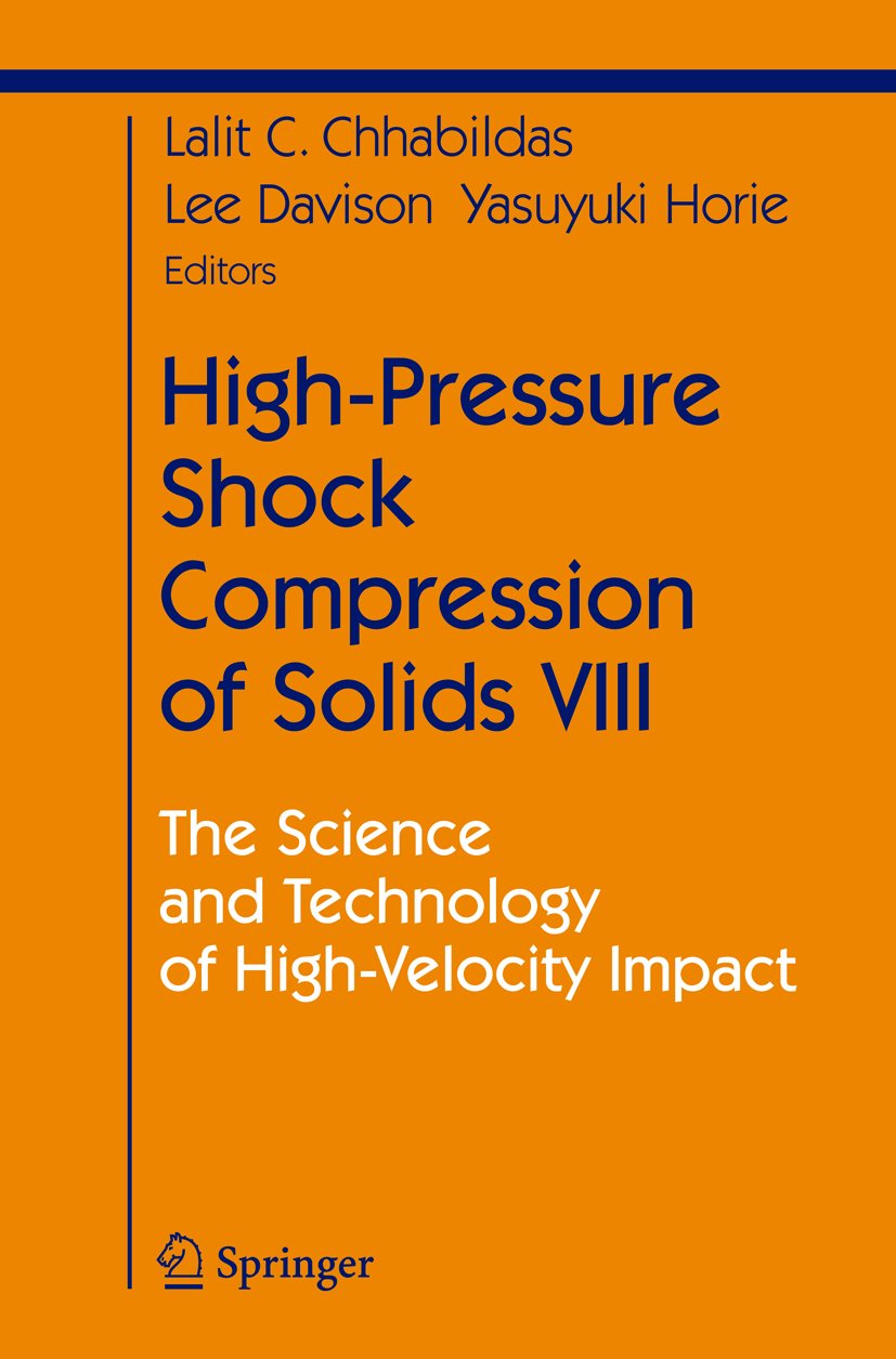 Shock Wave and High Pressure Phenomena