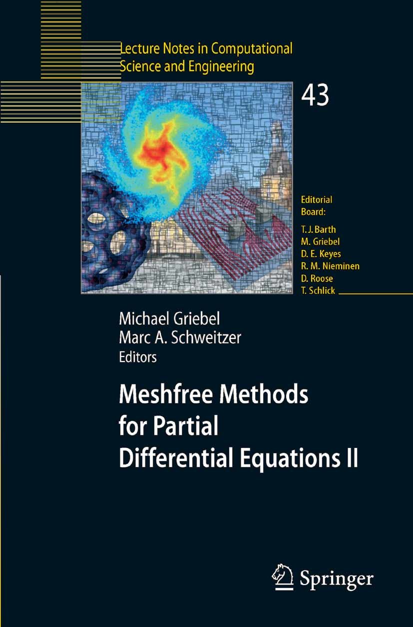 Lecture Notes in Computational Science and Engineering