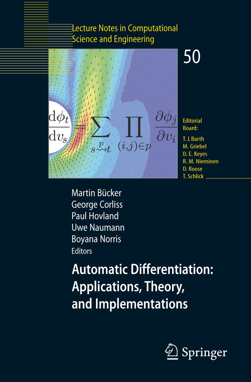 Lecture Notes in Computational Science and Engineering