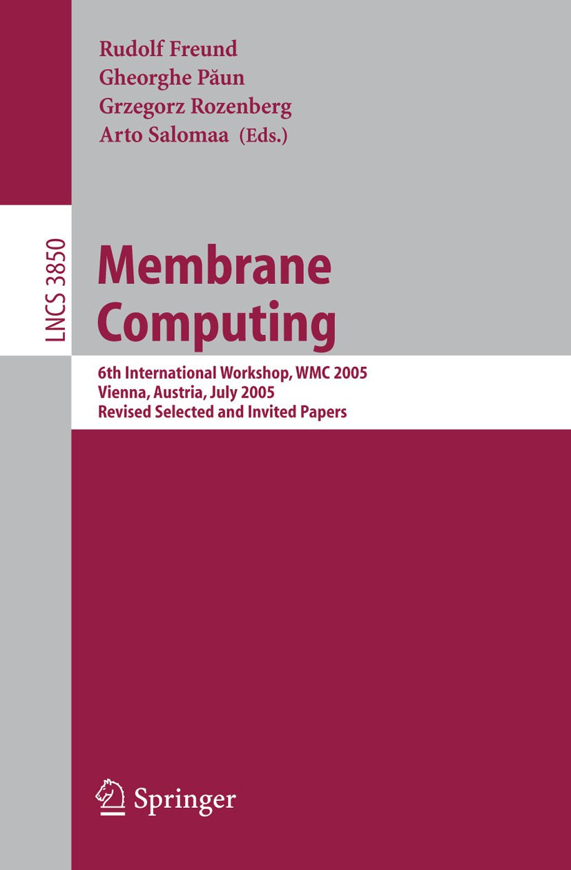 Lecture Notes in Computer Science