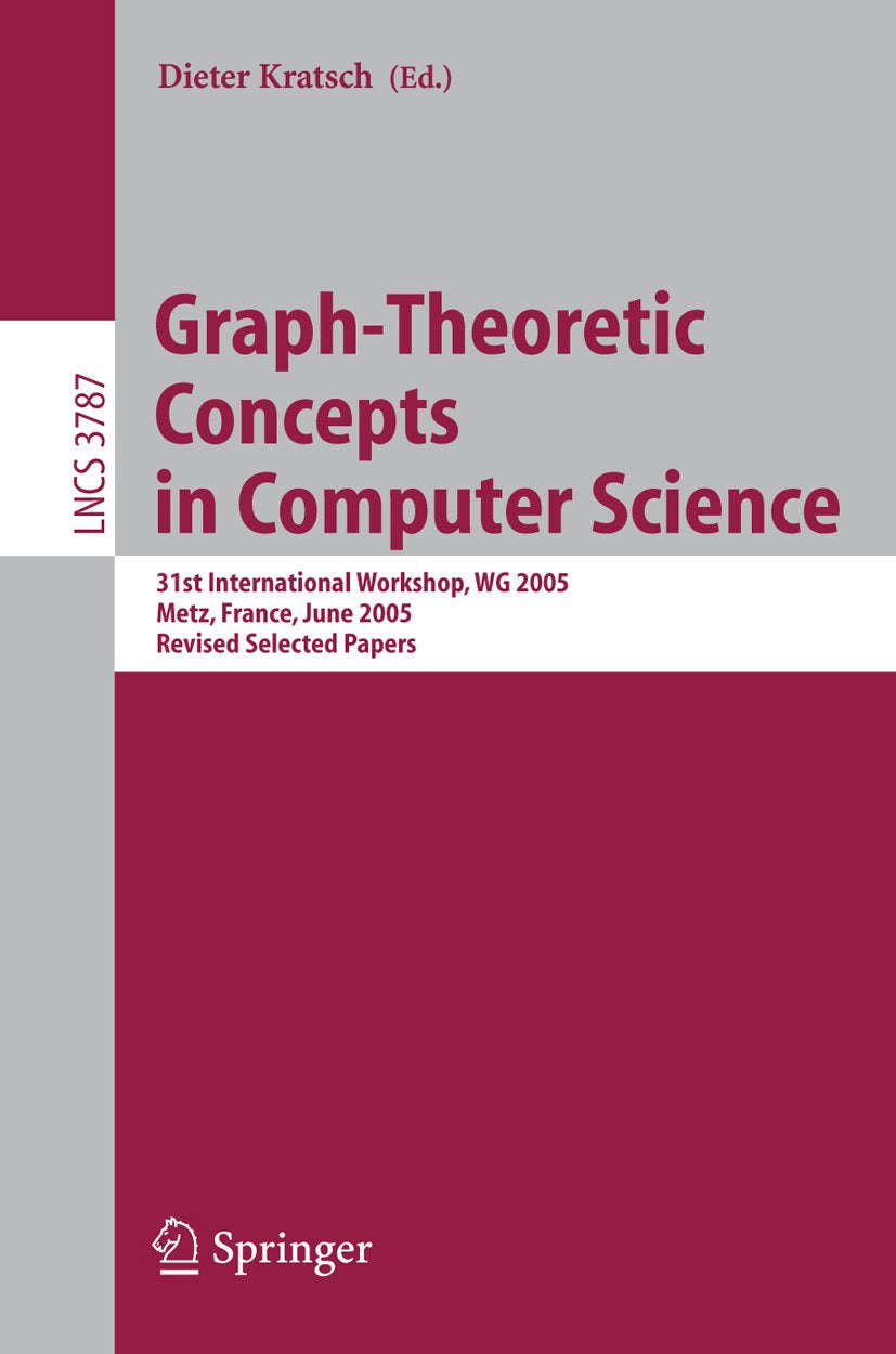 Lecture Notes in Computer Science