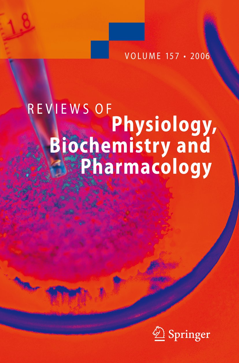 Reviews of Physiology, Biochemistry and Pharmacology