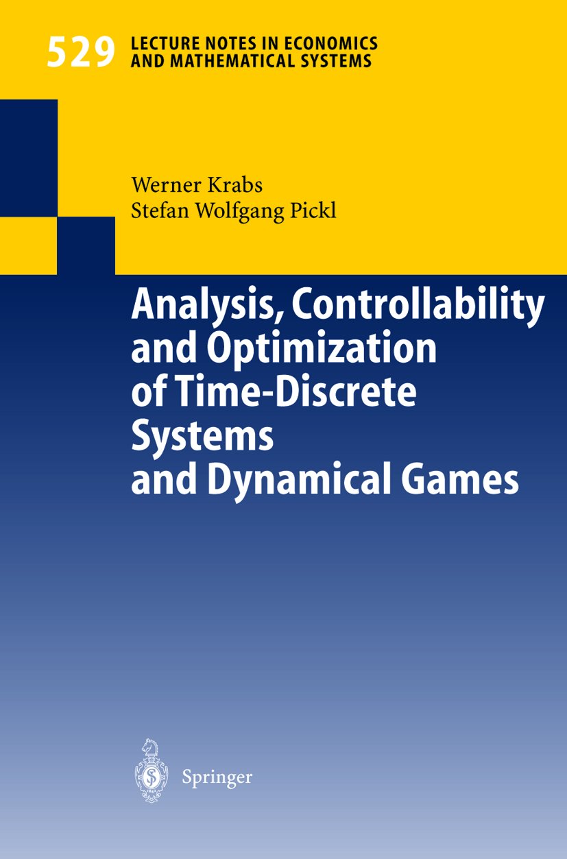 Lecture Notes in Economics and Mathematical Systems