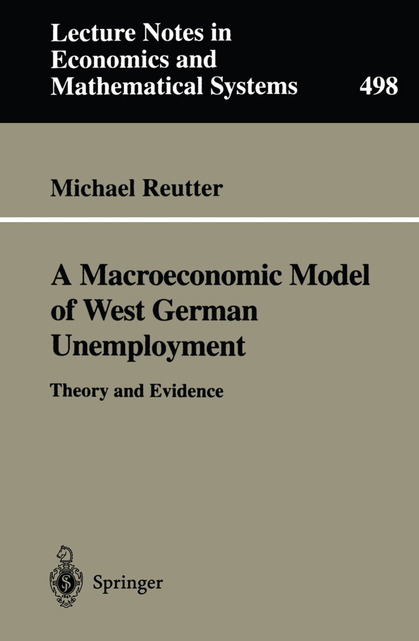 Lecture Notes in Economics and Mathematical Systems
