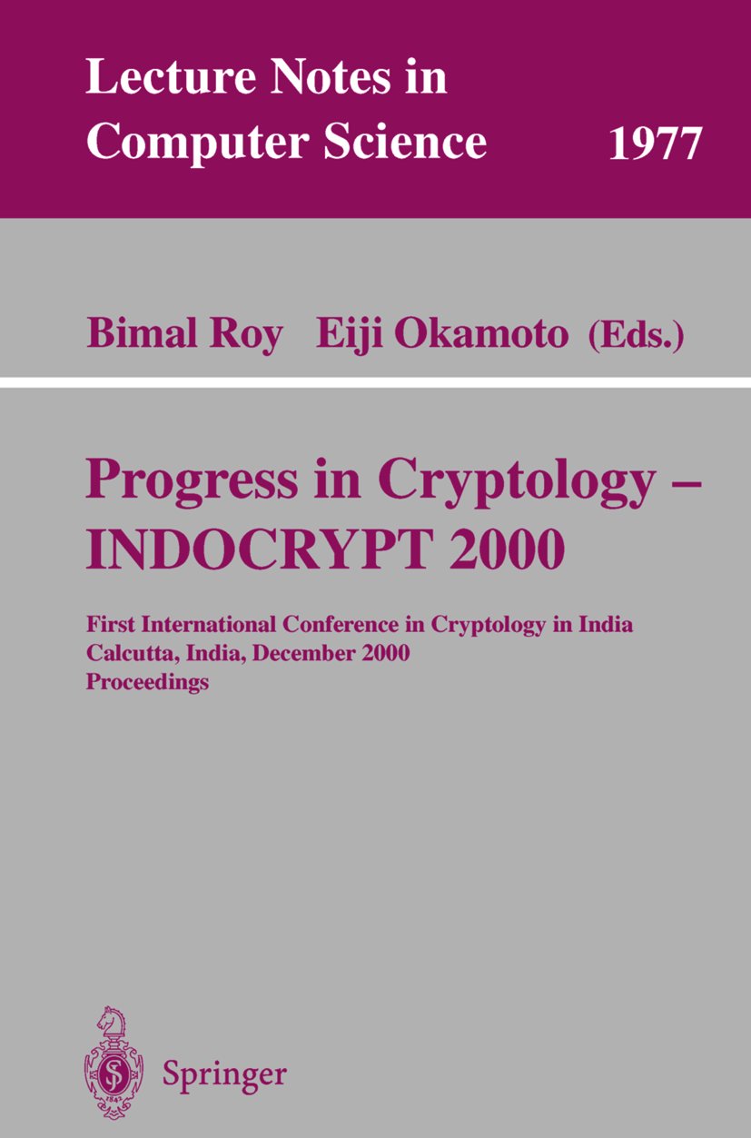 Lecture Notes in Computer Science