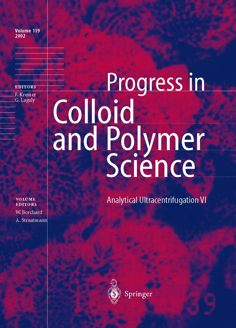 Progress in Colloid and Polymer Science