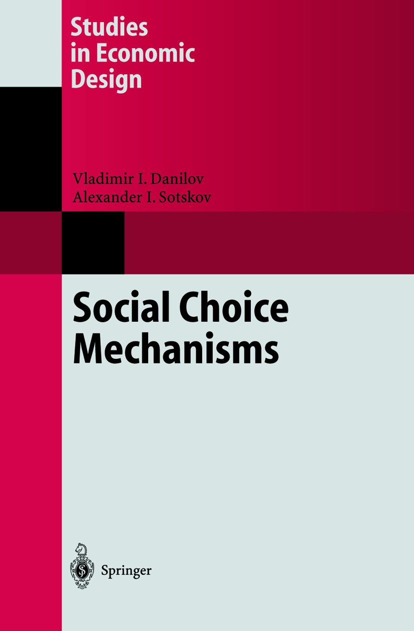 Studies in Economic Design