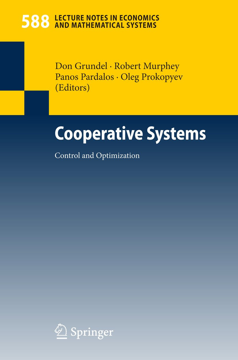 Lecture Notes in Economics and Mathematical Systems
